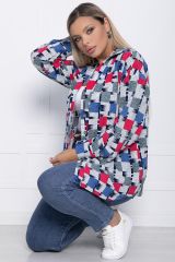 440434 LT Collection Блуза мультиколор