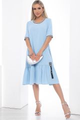 П8917 LT Collection Платье голубой