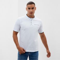 Футболка поло мужская MINAKU REGULAR FIT: белая, р-р 44