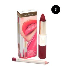 Помада - блеск - карандаш М.А.К Matte Lipstick 3 in 1 № 3