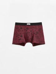 543775 DiWaRi Трусы dark bordo print