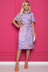 П8944 LT Collection Платье сиреневый
