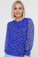 503579 RISE Блузка Фиолетовый
