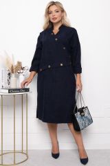 П7262 LT Collection Платье темно-синий