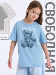 513323 Апрель Футболка светло-голубой