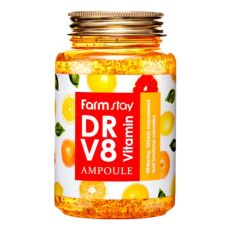 Farm Stay Сыворотка для лица с витаминами / Dr-V8 Vitamin Ampoule, 250 мл