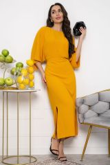 540713 LT Collection Платье горчичный