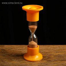 1546052 Часы песочные настольные на 2 минуты, упаковка пакет микс