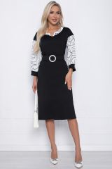 П10888 Платье LADY TAIGA Черное
