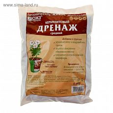 1138432 Дренаж керамзитовый, средний, 1л