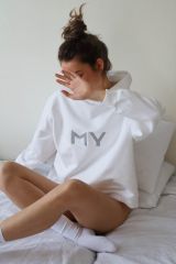 СХ012 Худи MY Тофу (молочный)