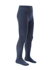Omsa Колготки OMSA kids Collant 12L01-2 школа с люрексом без пятки Blu Melange (Синий)