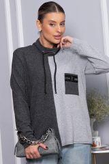 LT Collection Джемпер Б14378-50М серый