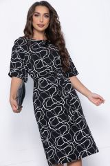 П10778 LT Collection Платье чёрный