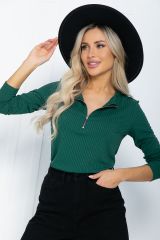 472115 LT Collection Блуза зелёный