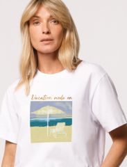 506619 VILATTE Футболка белый_vacation