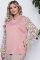 441262 LT Collection Блуза розовый