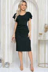 П12002 Платье LADY TAIGA Изумруд