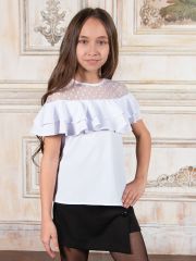 SP1902 Соль&Перец Блузка белый