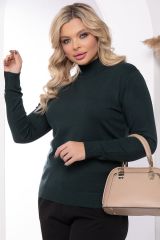 LT Collection Водолазка Б14543-20М темно-зеленый