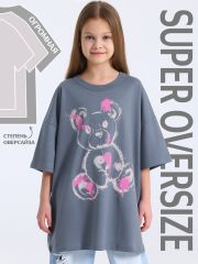 503880 Апрель Футболка темно-серый