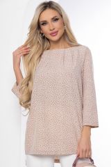 Б8894 LT Collection Блуза бежевый