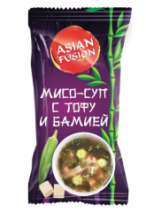 ASIAN FUSION Мисо-суп с тофу и бамией 12г