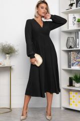 LT Collection Платье П14366-1М черный