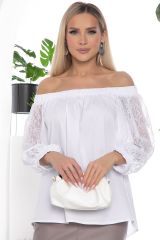 Б10463 LT Collection Блуза белый