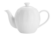 Чайник заварочный, 850 мл, фарфор P, белая, Волны, Floral, 62580