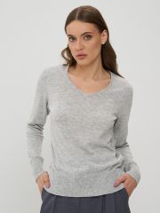 Джемпер женский 9242-94162 св.серый меланж NEWVAY