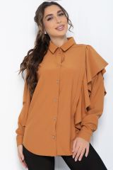 501298 LT Collection Блуза горчицы