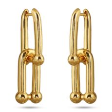 Серьги Тиффани (покрытие золото), Есть комплект