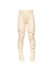 Omsa Колготки OMSA kids Collant 12Р43-2 школа с рисунком (розочки) Avorio (Молочный)