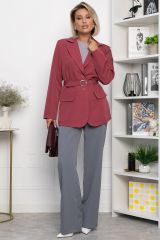 Б14159-7М LT Collection Жакет темно-розовый
