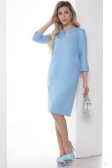 П8952 LT Collection Платье голубой