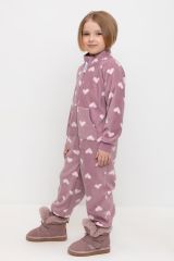 CROCKID Комбинезон ФЛ 60005/н/2 ГР розовый рассвет, сердца