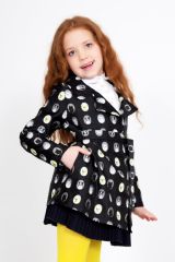 544681 Lika Dress Тренч Черный/Рисунок