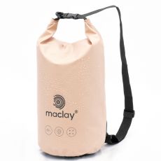 Гермомешок туристический maclay, 20 л, 500D, с лямкой, бежевый