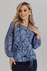 530709 RISE Блузка Голубой