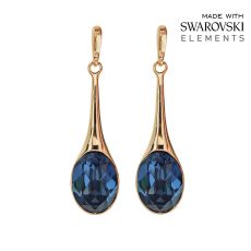 Серьги с кристаллами Swarovski