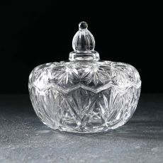 Сахарница стеклянная «Великолепие», 650 мл, 15,5×15,5 см, с крышкой 9075289