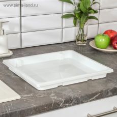 5376119 Поднос для заморозки 36×31×3,5 см, цвет белый