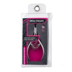 Frau Finger Кусачки маникюрные для кутикулы / Professional FNP-206/5DP, спиральная пружина, ручная заточка, 5 мм