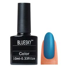 Bluesky Гель-лак для ногтей / Classic 180 SU, темно-васильковый, 10 мл