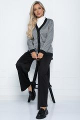 472123 LT Collection Костюм серый-черный