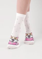 536270 CLEVER Носки белый