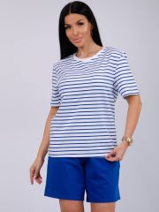 548165 Malina Костюм синий/белый