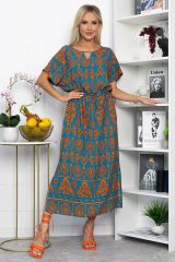 544795 LT Collection Платье бирюзовый
