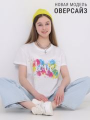 403533 Апрель Футболка белый